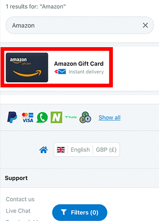 amazon gift card dundle result