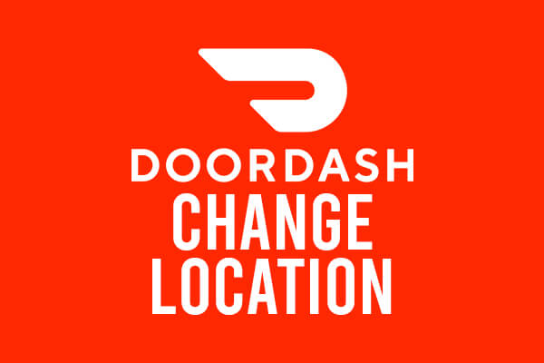 doordash change location