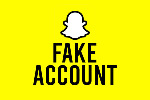 fake snapchat account