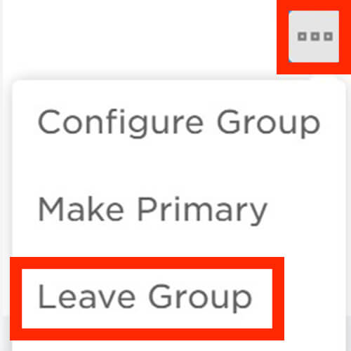 leave roblox group