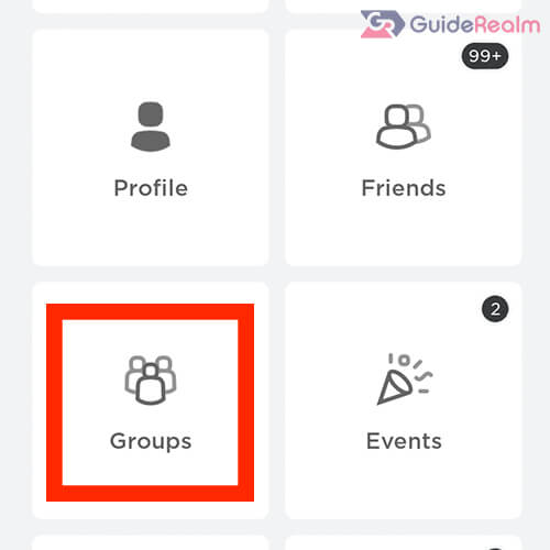 roblox mobile group button