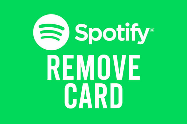 spotify remove card