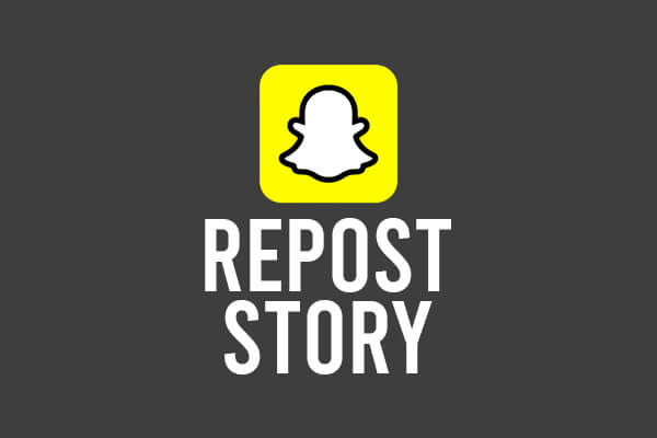 repost snapchat story