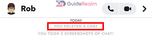 snapchat deleted chat on snapchat
