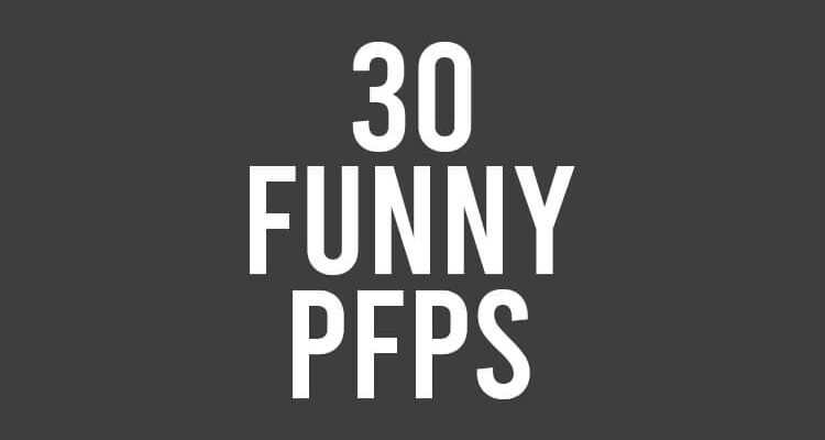 30 funny pfps