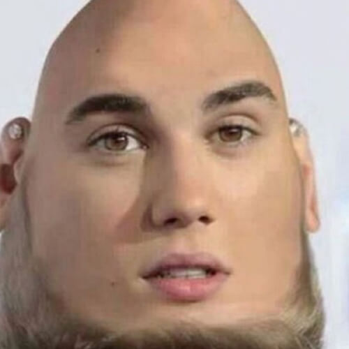 justin bieber with upside down hair