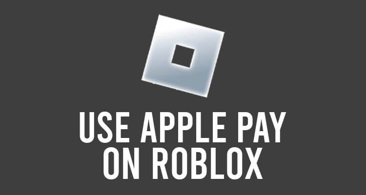 use apple pay on roblox