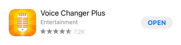 voice changer plus in app store